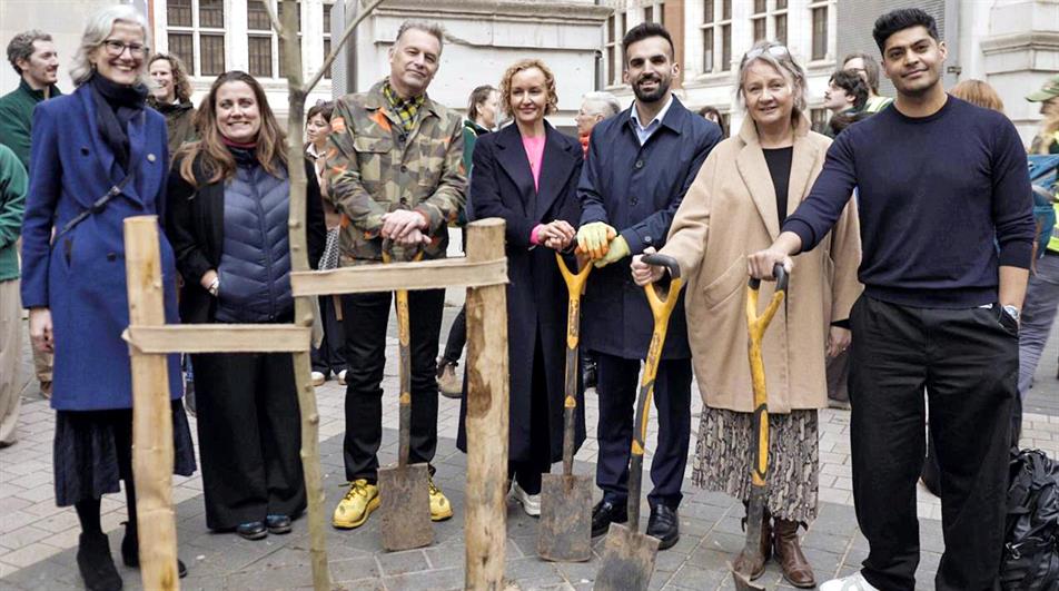 Trees for Cities planting ceremony for two-millionth urban tree 